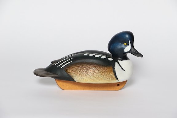 E. IWCA Working Decoy Championship - Sea Ducks - WSD Best of Category 1st Tom Matus  Hooded x Barrows copy.JPG